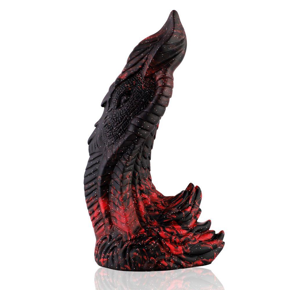 HiSmith Wildolo - 9.7" Silicone Vibrating Glow in the Dark Ceolia Dildo (Suction Remote and App) - DONGS