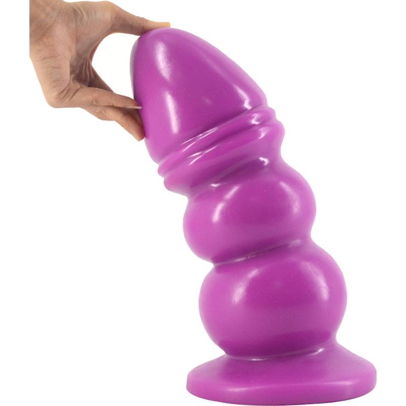 Huge Anal Plug Purple - Naughty by Nature Adult Store