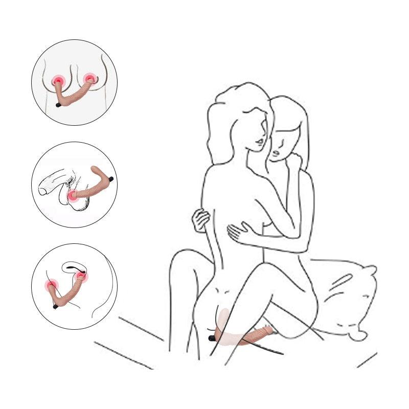 IJOY Rechargeable Strapless Strap on - Adult Toys