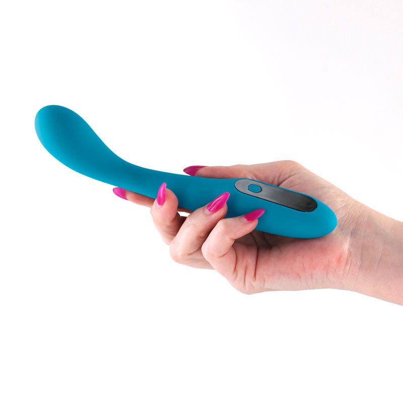 INYA Technica - Teal 19.2 cm Warming Vibrator - VIBRATORS
