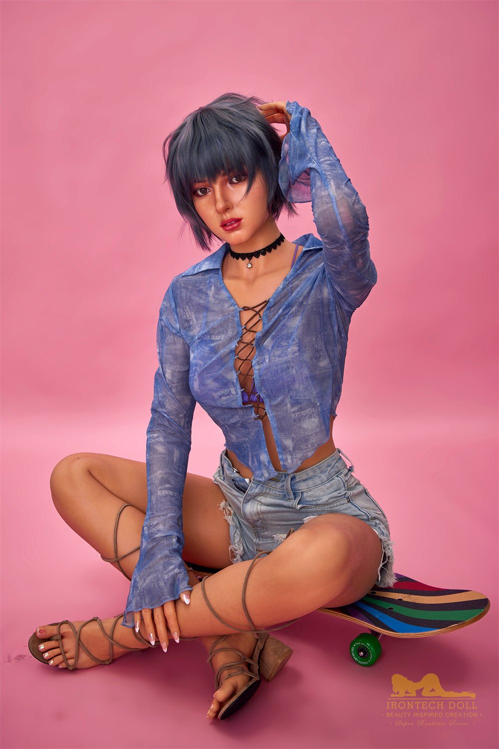 Irontech 168cm BDSM Sex Doll S29 Fenny Realistic Silicone Body - Sex Doll