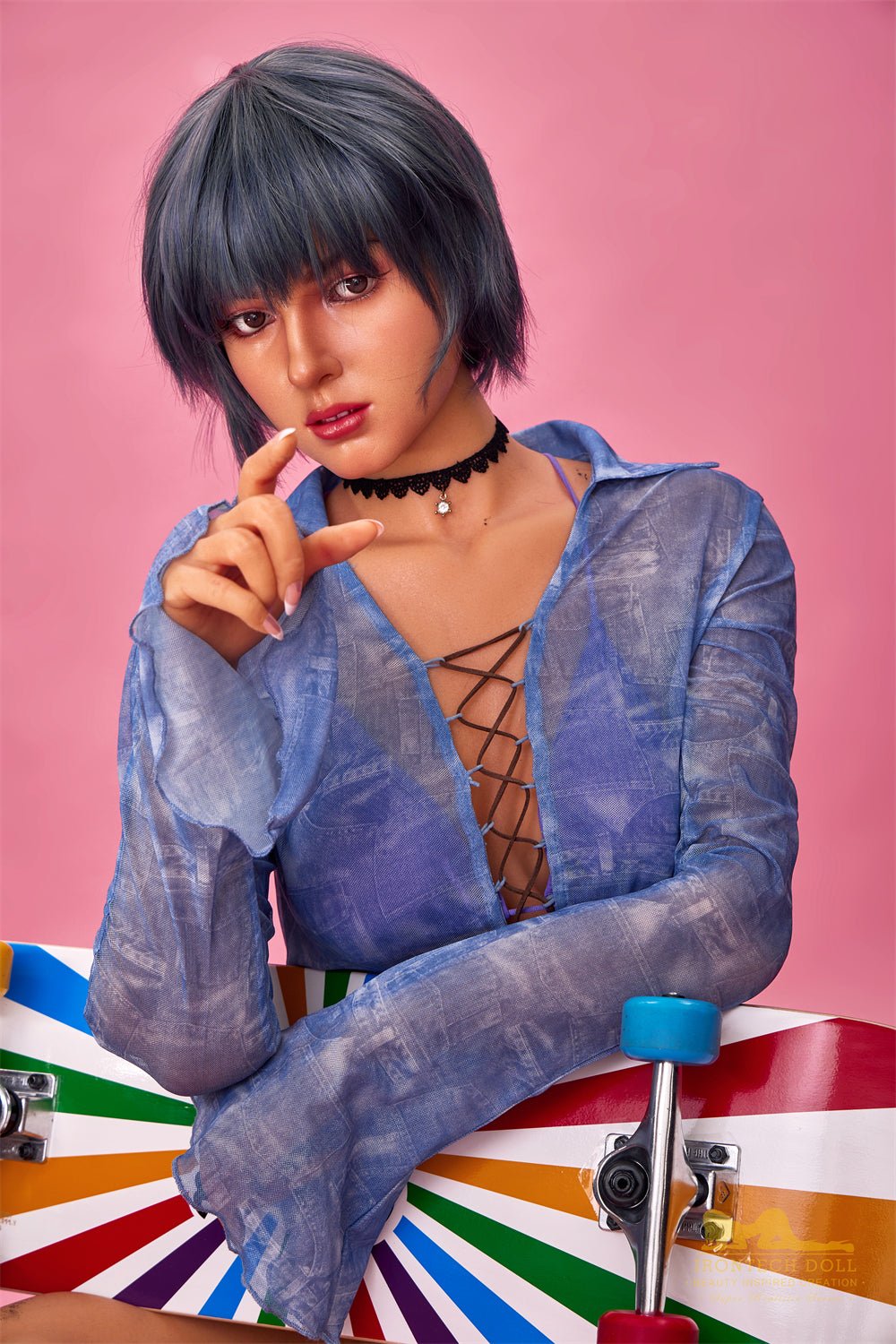 Irontech 168cm BDSM Sex Doll S29 Fenny Realistic Silicone Body - Sex Doll