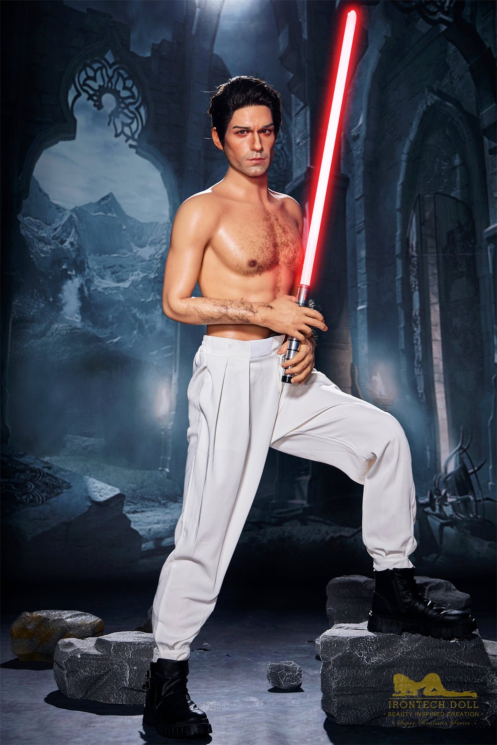 Irontech 170cm M5 Thomas Lifelike Silicone Male Sex Doll - Sex Doll