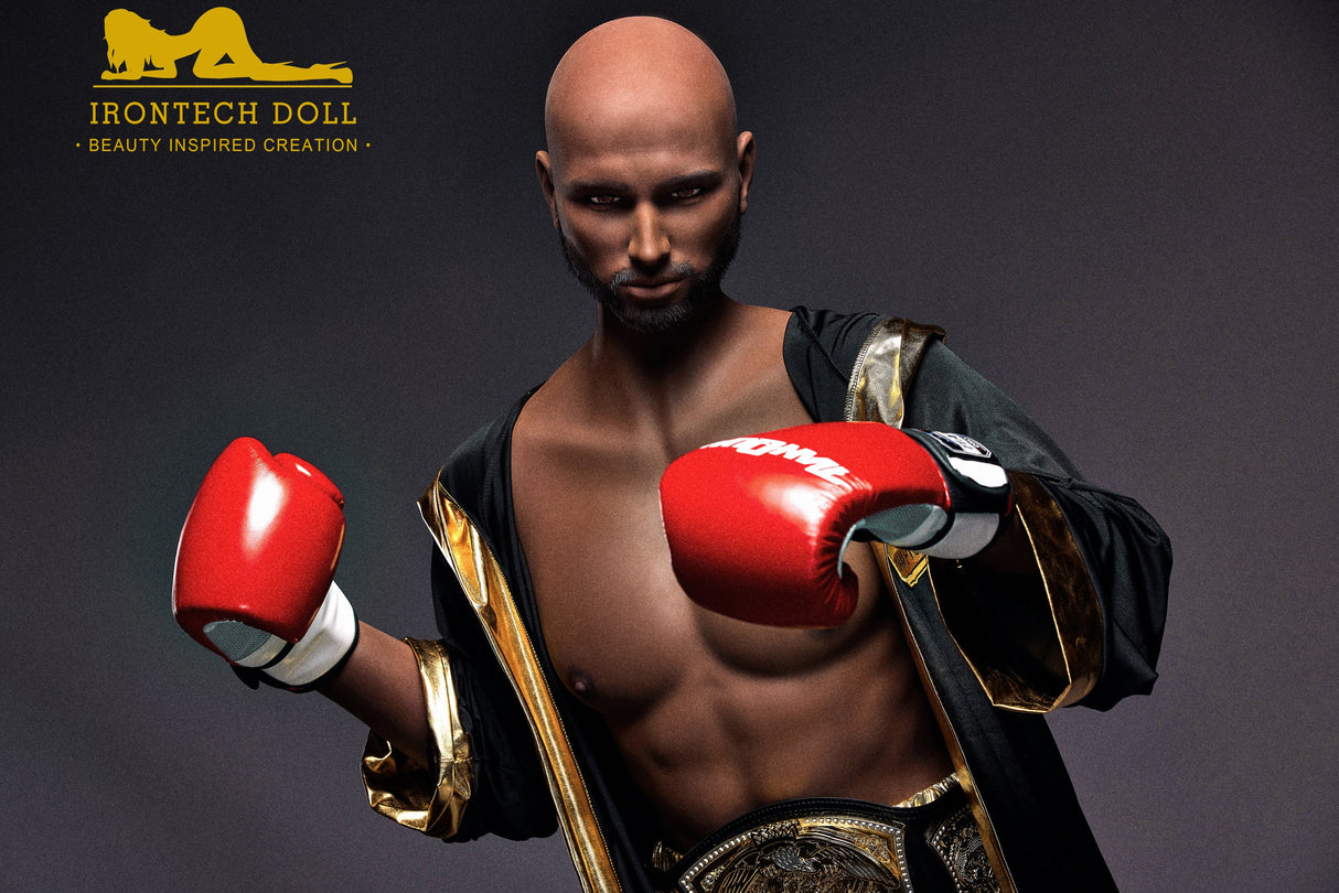 Irontech 175cm Boxing Male Sex Doll Kevin Strong Realistic Figure - Sex Doll