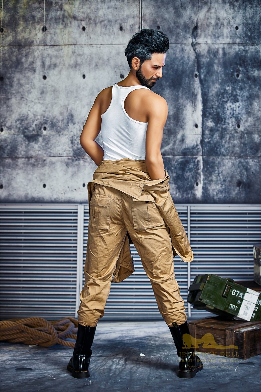 Irontech 175cm William Silicone Head Male Sex Doll - Sex Doll