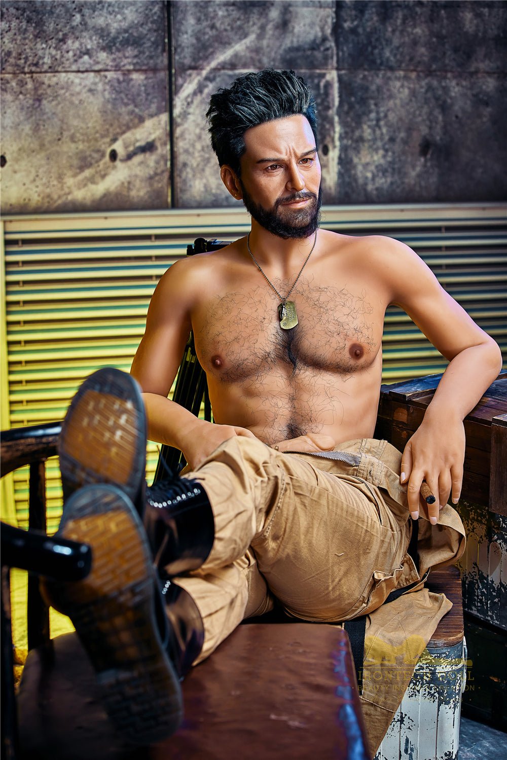 Irontech 175cm William Silicone Head Male Sex Doll - Sex Doll