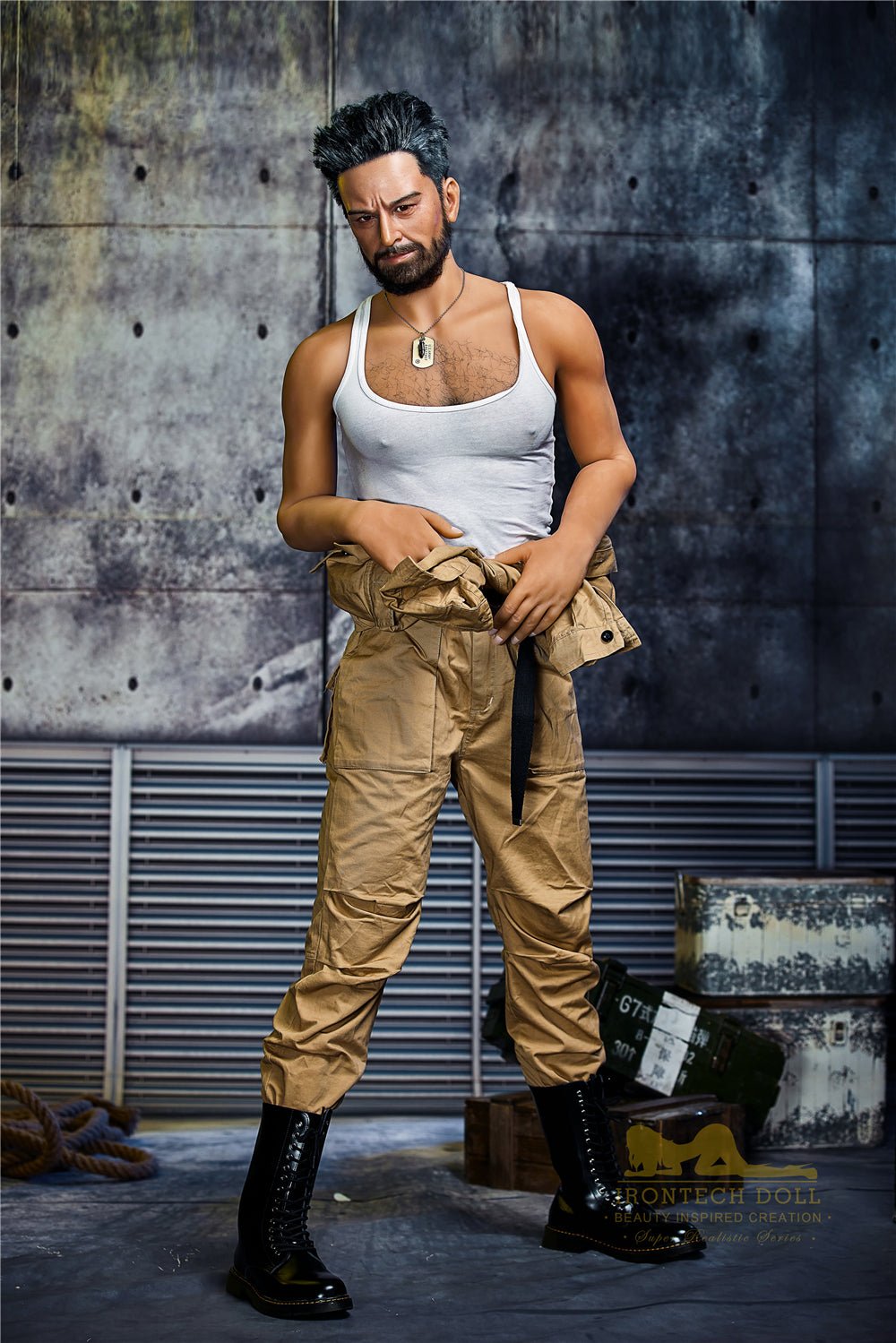 Irontech 175cm William Silicone Head Male Sex Doll - Sex Doll