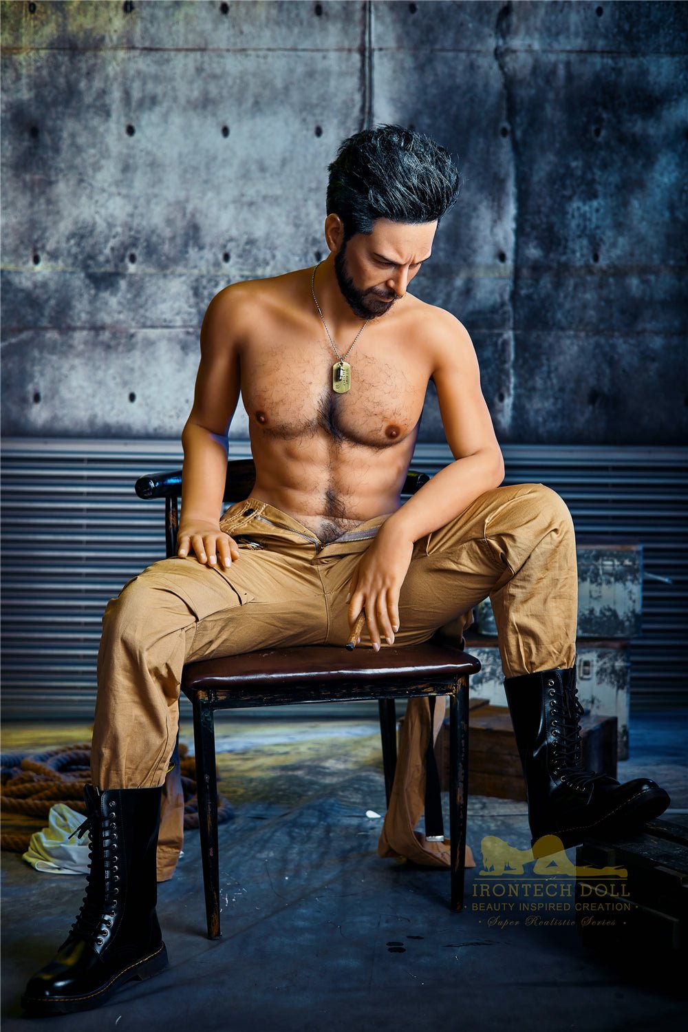 Irontech 175cm William Silicone Head Male Sex Doll - Sex Doll