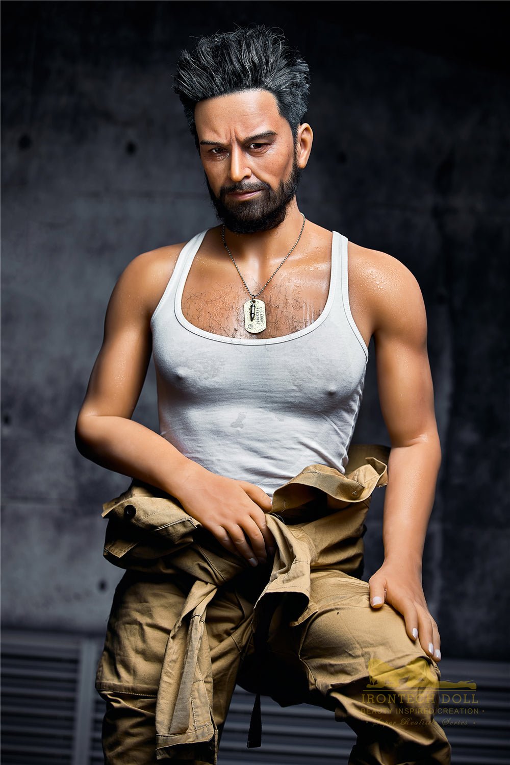 Irontech 175cm William Silicone Head Male Sex Doll - Sex Doll