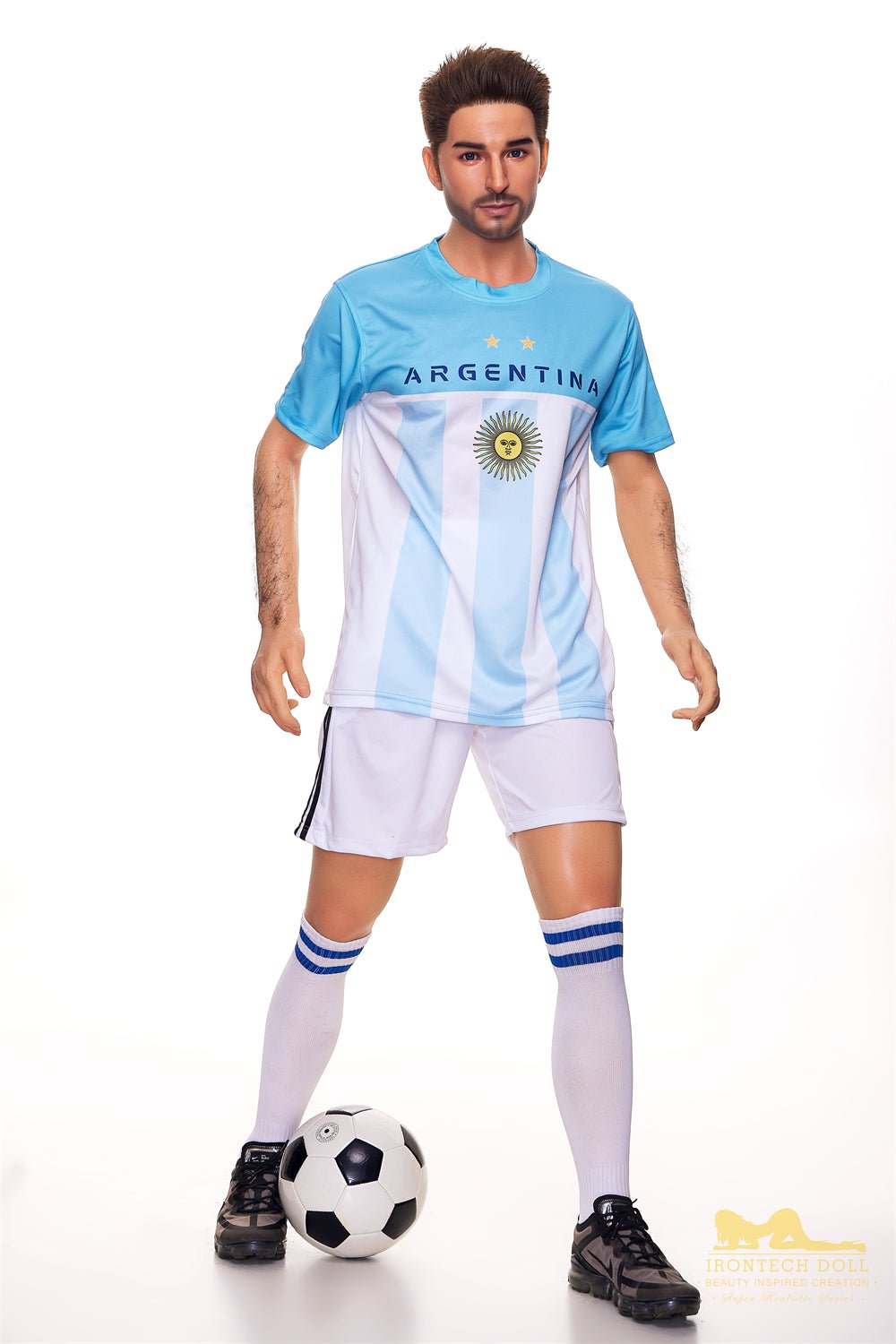 Irontech Argentina 170cm Silicone Realistic Male Sex Doll - Sex Doll