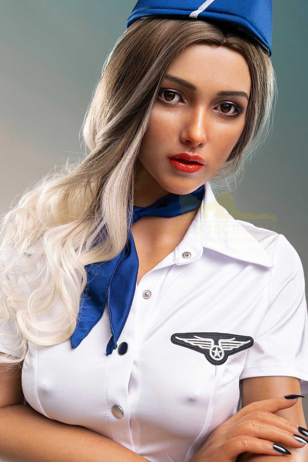 Irontech Flight Attendant Sex Doll Molly 169cm S44 - Sex Doll