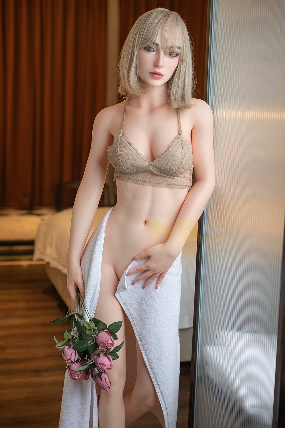 Irontech S47 Gia 167cm Blonde Skinny Short Hair Sex Doll Natural - Sex Doll