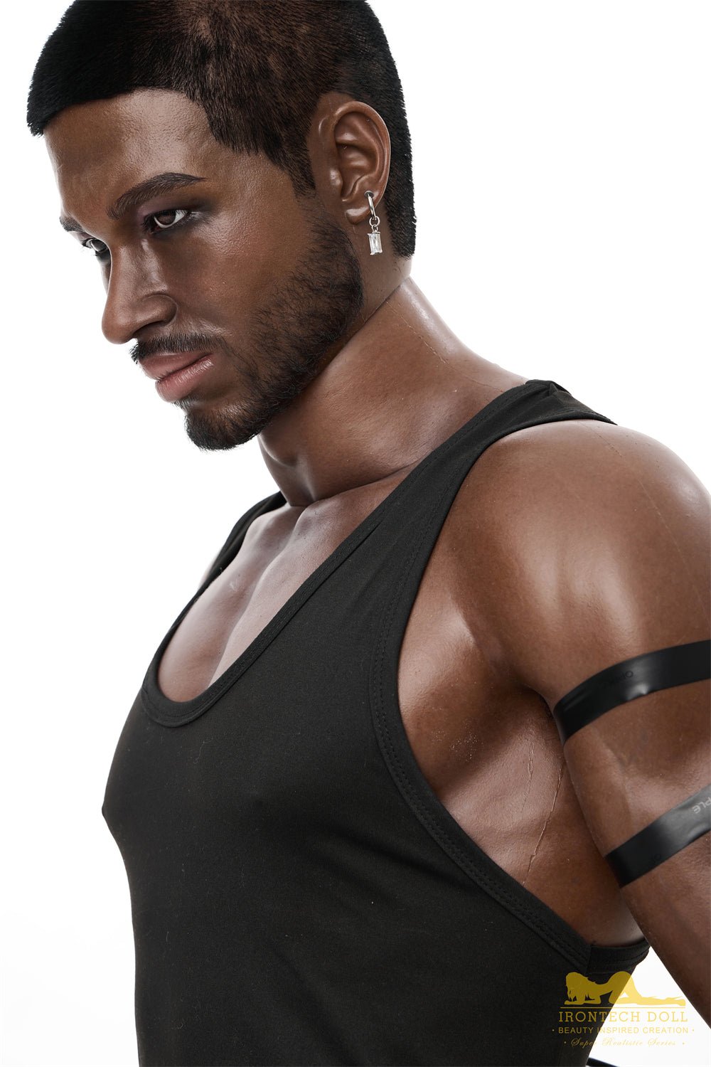 Irontech Silicone Black Male Love Doll 176cm M7 Bill - Sex Doll