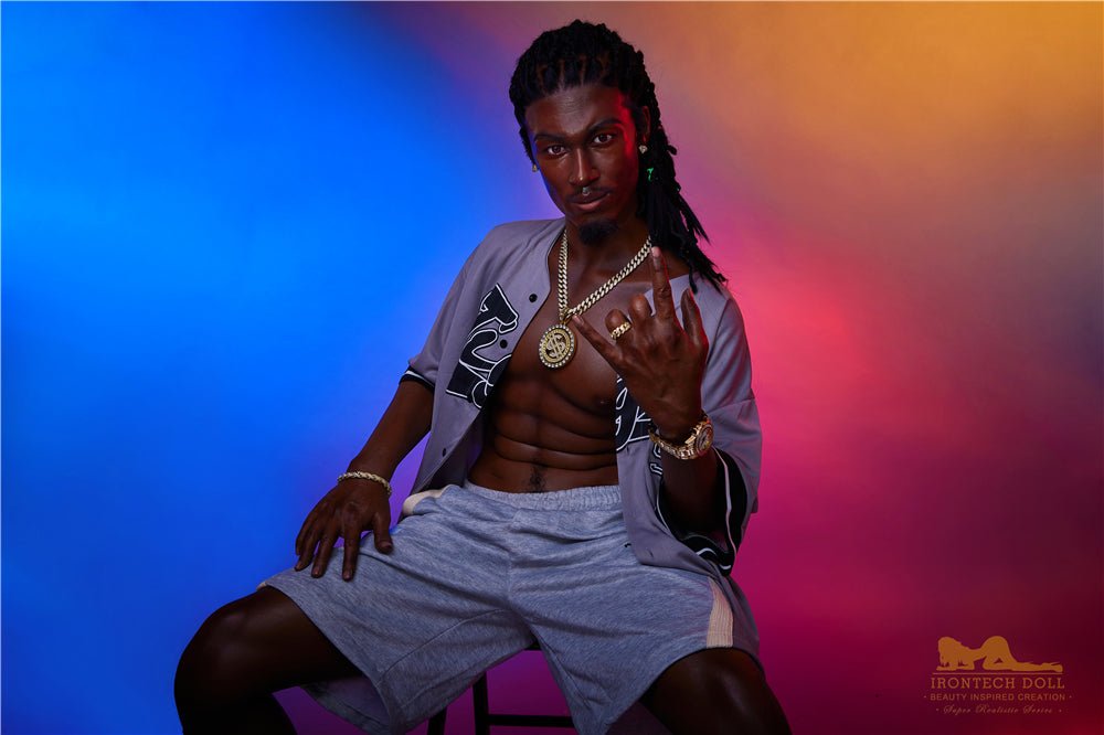 Irontech Silicone Black Sex Doll 170cm M7 Bill Realistic Full Body - Sex Doll