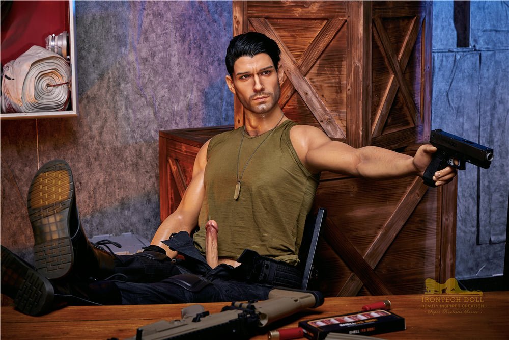 Irontech Thomas 176cm Male Silicone Sex Doll M5 Tan Skin - Sex Doll