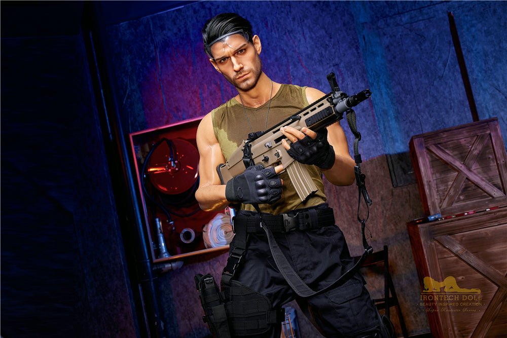 Irontech Thomas 176cm Male Silicone Sex Doll M5 Tan Skin - Sex Doll