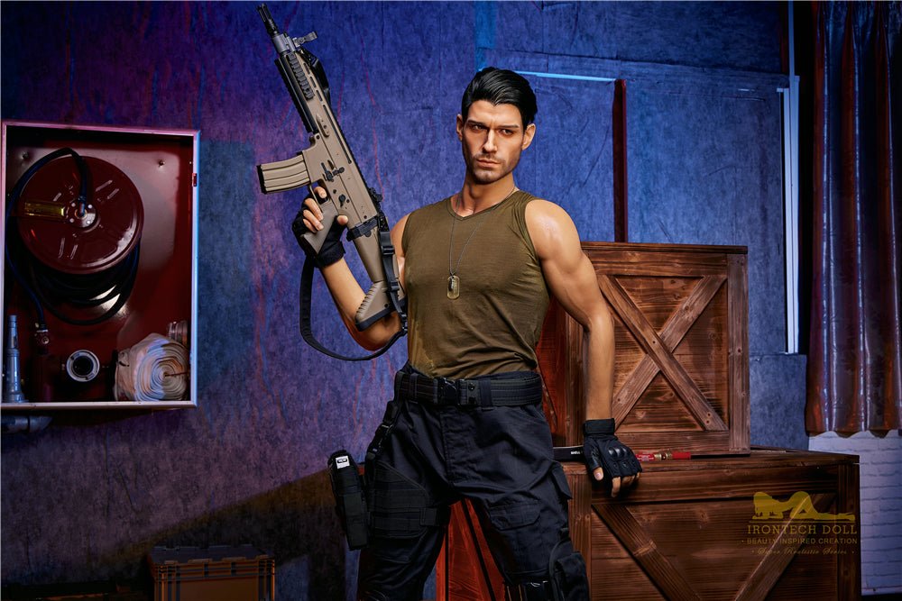 Irontech Thomas 176cm Male Silicone Sex Doll M5 Tan Skin - Sex Doll