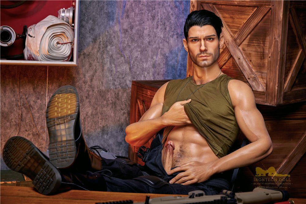 Irontech Thomas 176cm Male Silicone Sex Doll M5 Tan Skin - Sex Doll