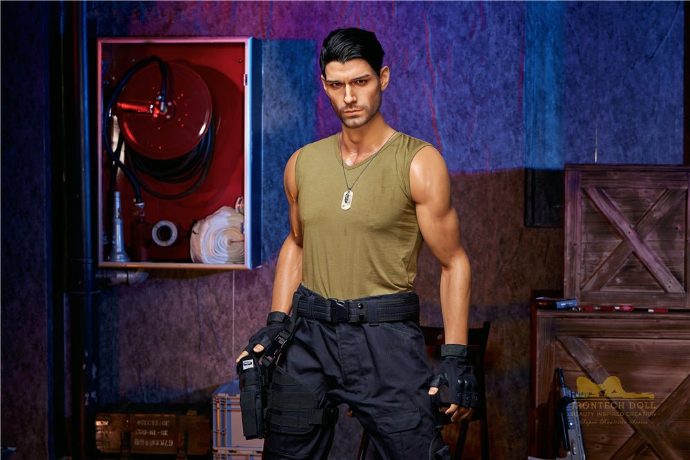 Irontech Thomas 176cm Male Silicone Sex Doll M5 Tan Skin - Sex Doll