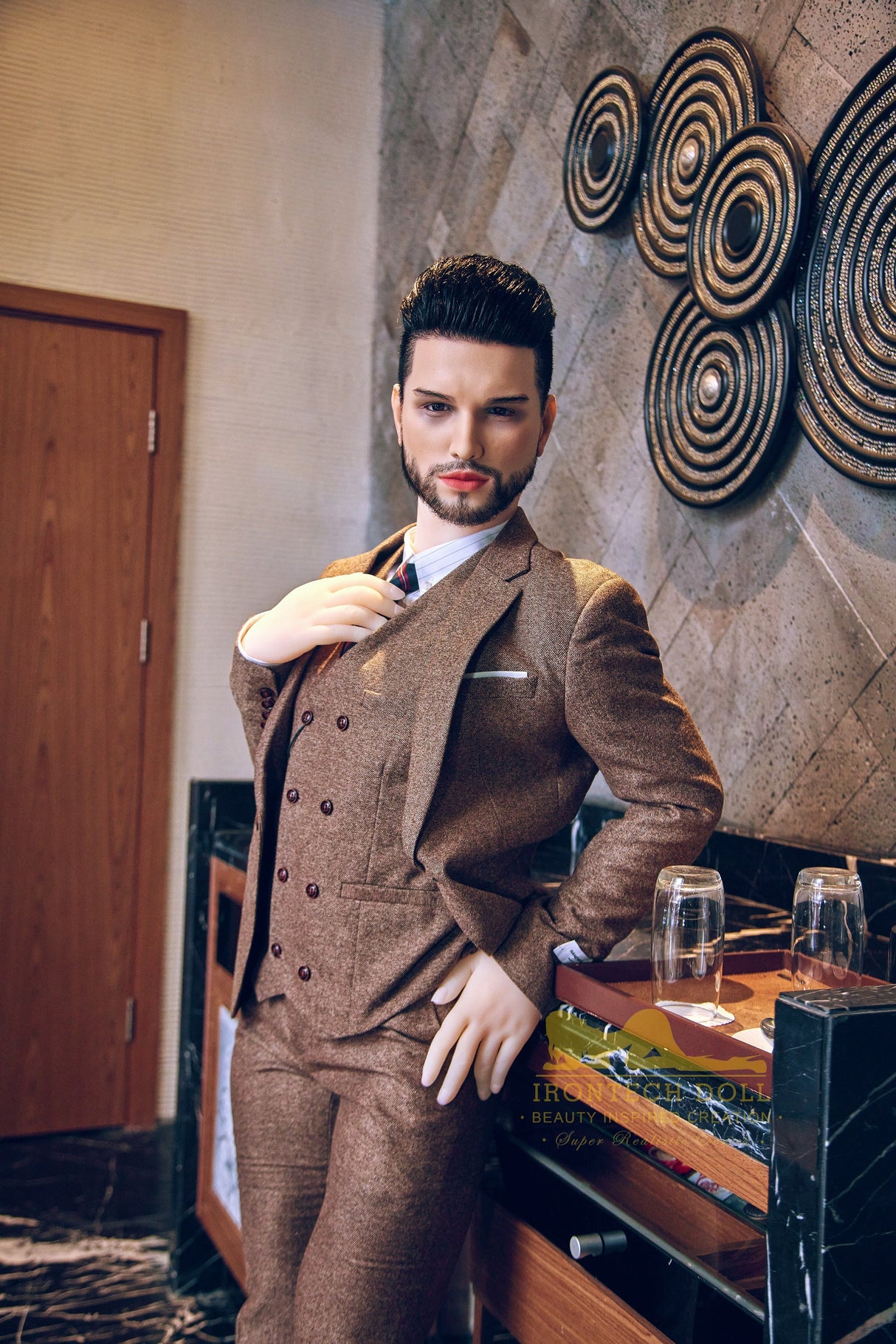 Irontech TPE Silicone Sex Doll 162cm M1 Kevin Realistic Body - Sex Doll