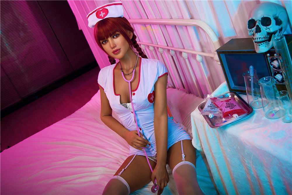 Irontechdoll 168cm Silicone Nurse Robot Sex Doll S13 Celine - Sex doll
