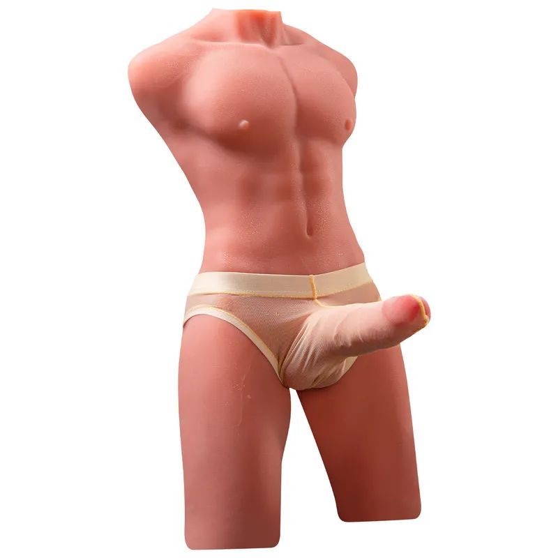Jason 8kg USB Auto Thrusting 17cm Cock and Ass Male Torso - Adult Toys