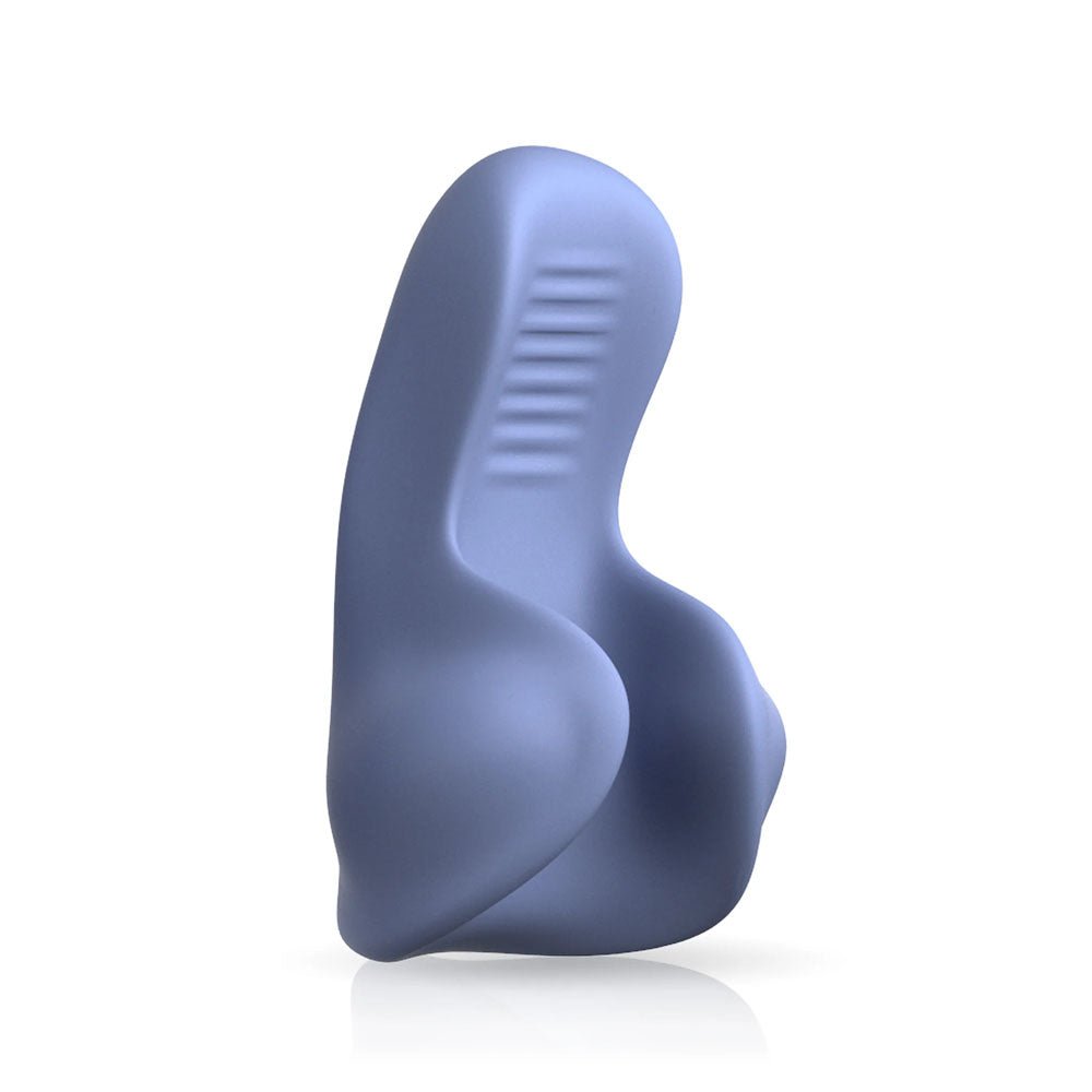 JimmyJane Astra - Blue USB Rechargeable Vibrating Stroker - MASTURBATORS