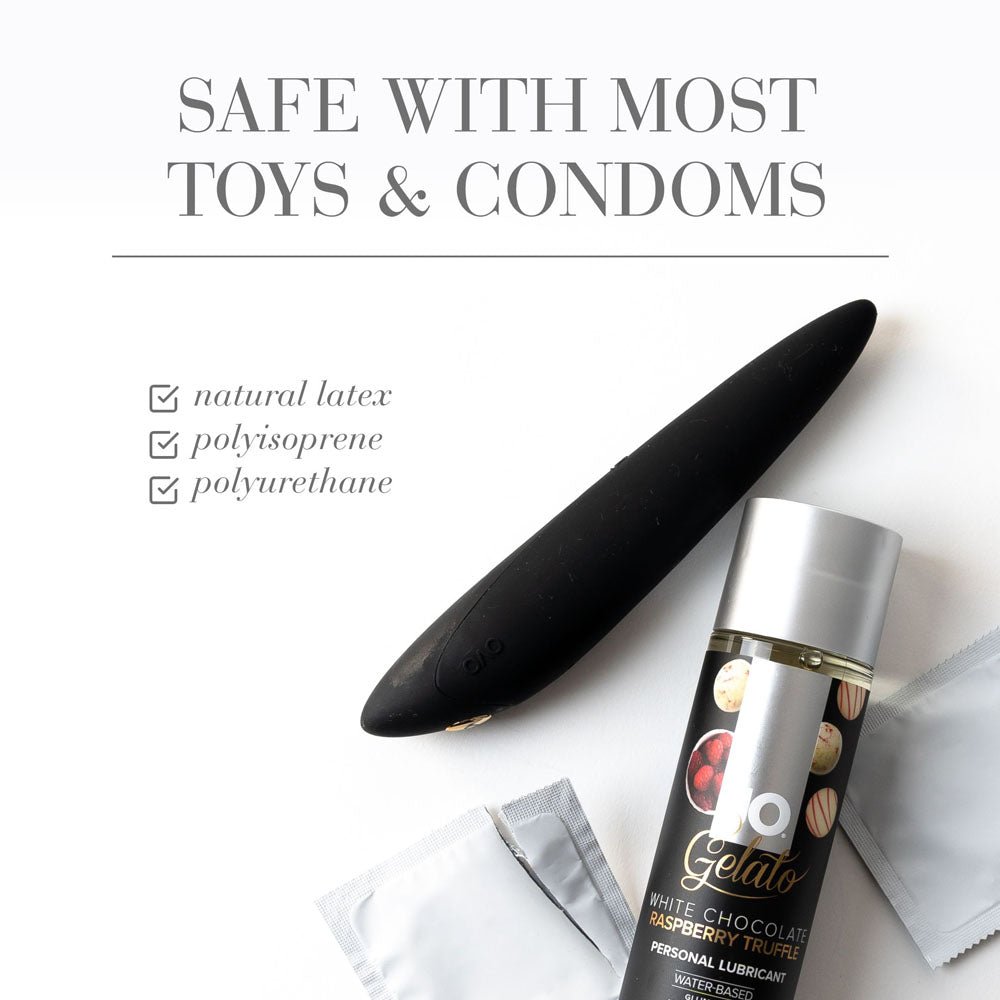 JO Gelato White Chocolate Raspberry Flavoured Lubricant 30ml - LOTIONS & LUBES