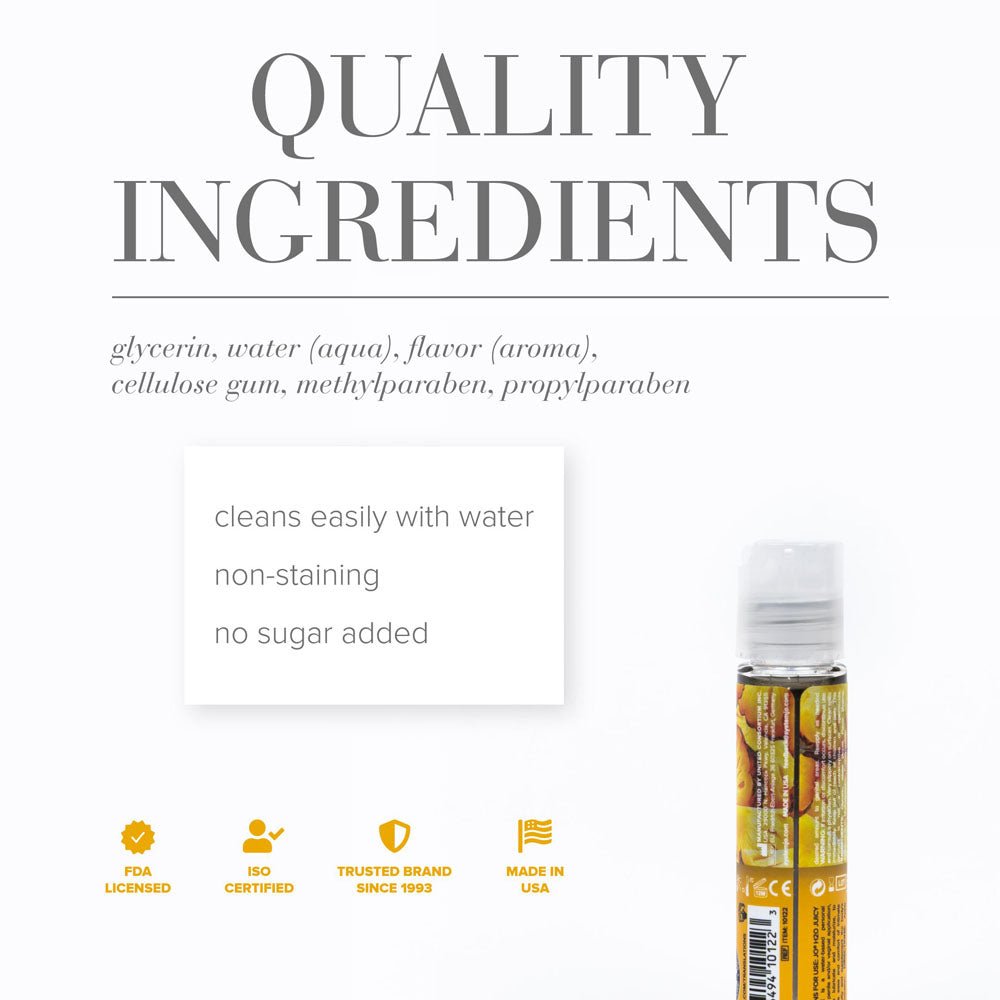 JO H2O Juicy Pineapple Flavoured Water Based Lubricant 30ml - LOTIONS & LUBES
