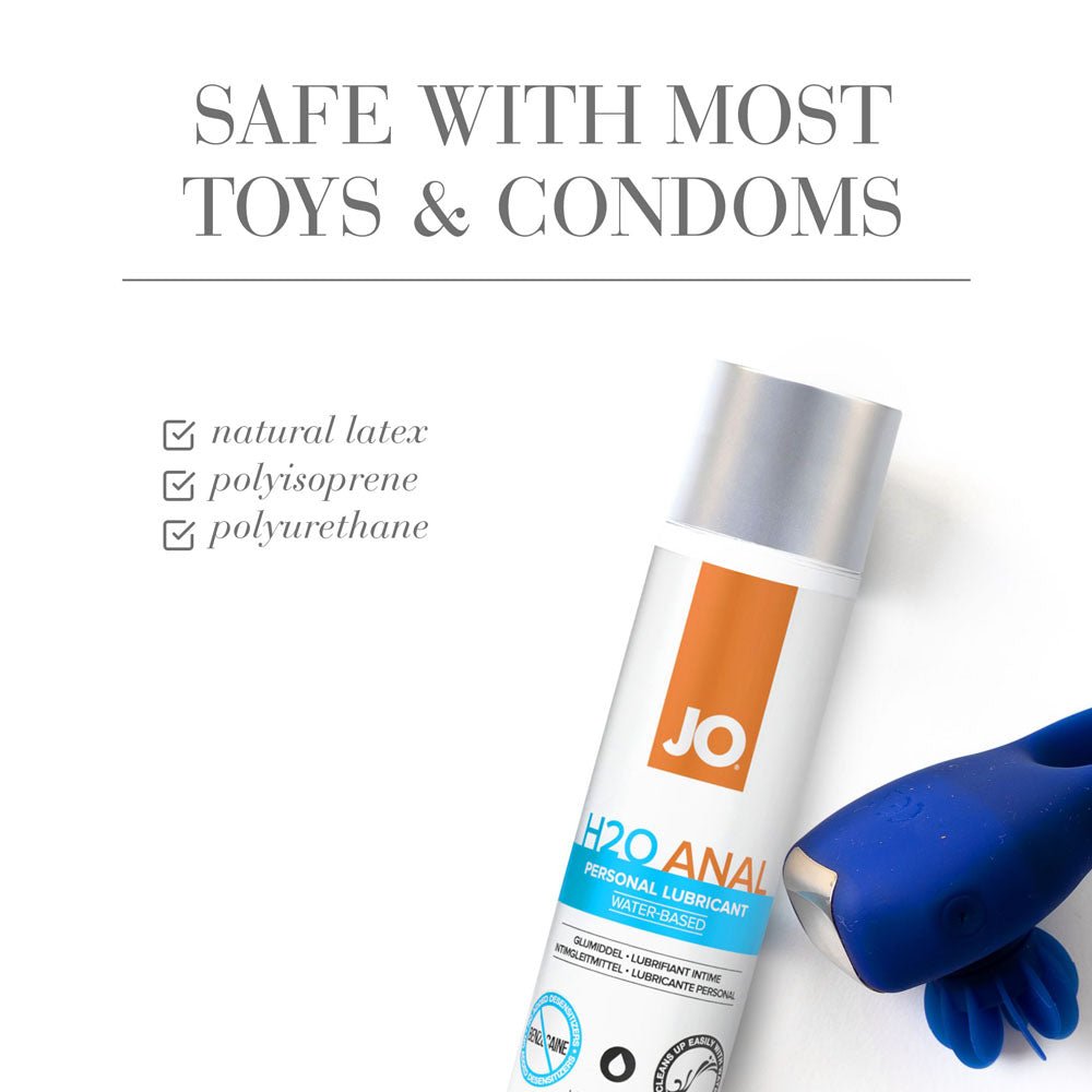 JO H2O Water Based Anal Lubricant 240 ml Bottle Premium Quality - LOTIONS & LUBES