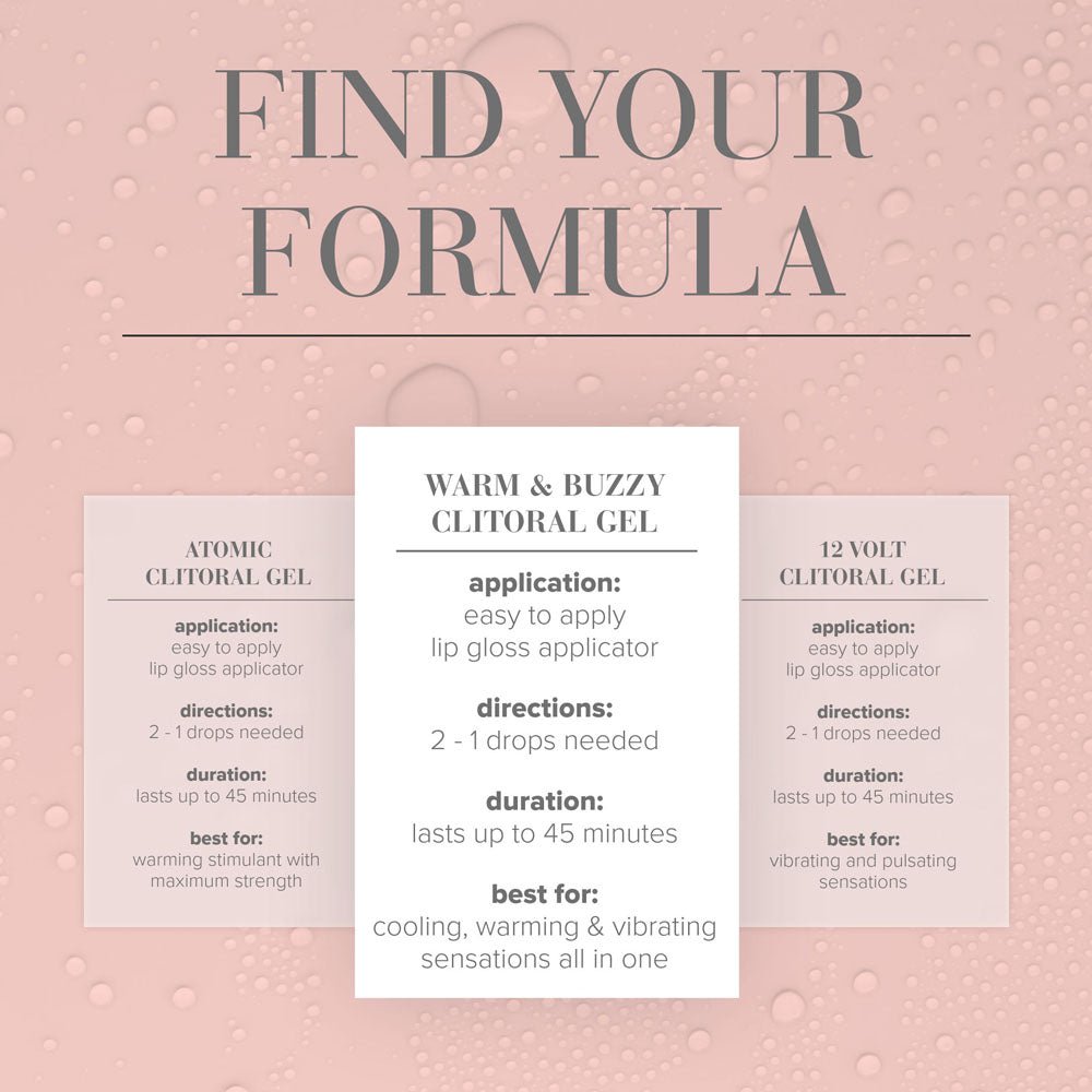 JO Warm Buzzy Clitoral Stimulant 10 Ml Warming Gel Tube - ENHANCERS