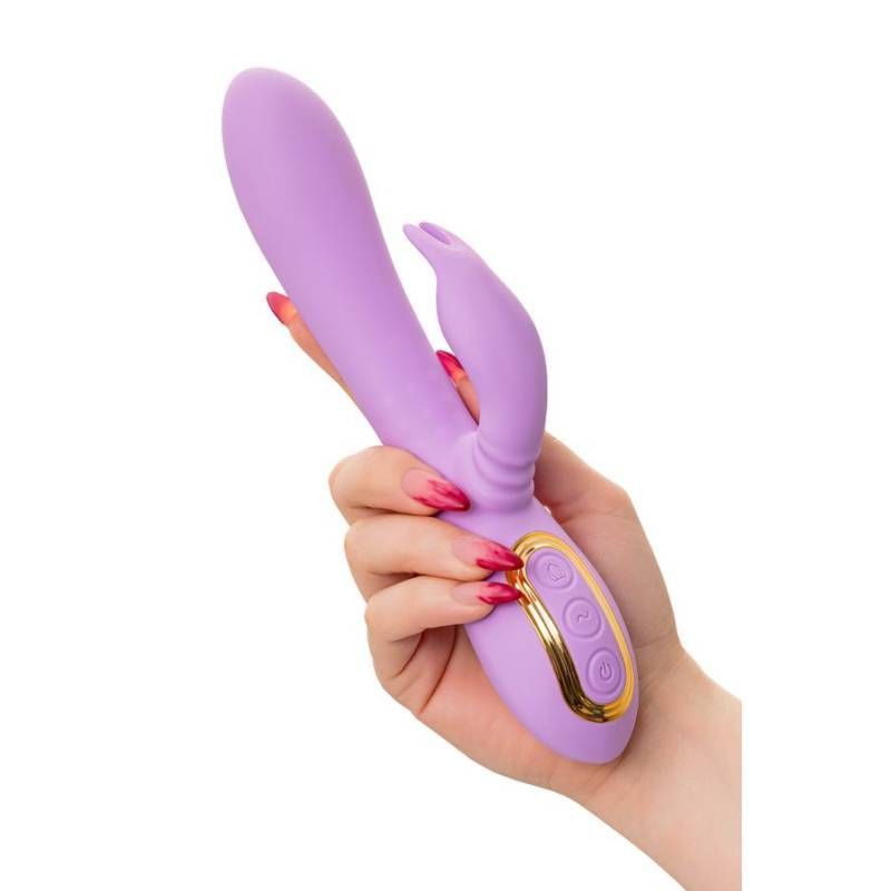 JOS Jammy Rabbit Vibrator Silicone 22.5cm - Adult Toys