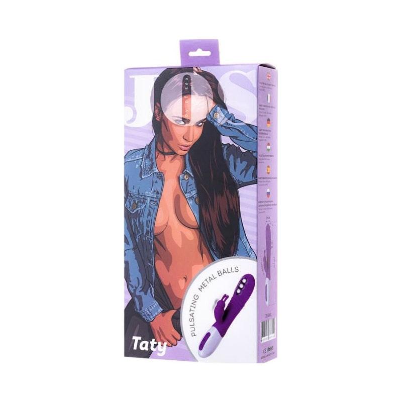 JOS Taty Pulsating Rabbit Vibrator - Naughty by Nature Adult Store