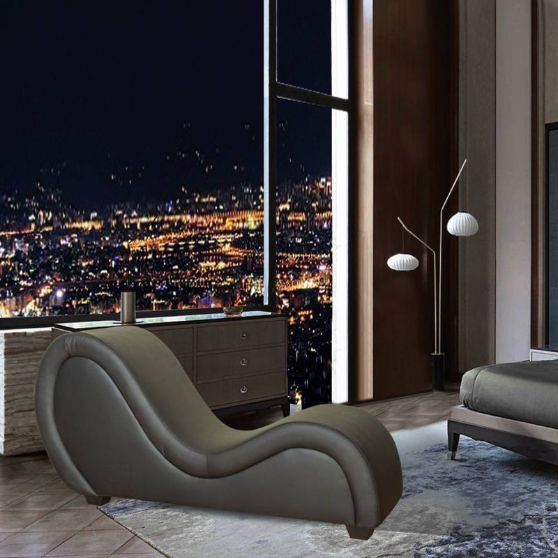 Kama Sutra Mebon Chaise Love Lounge Black - Adult Toys