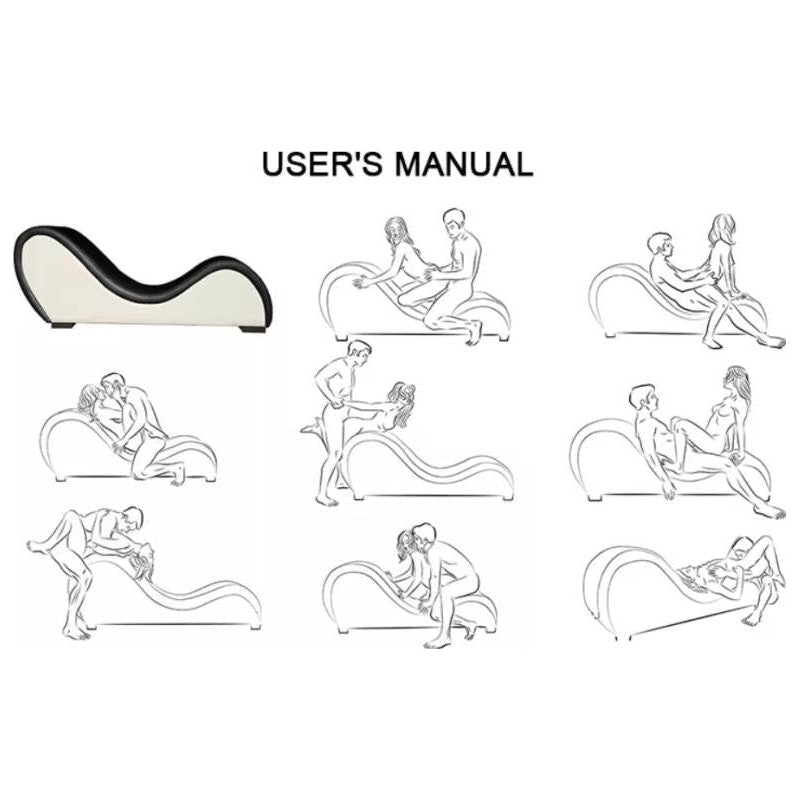 Kama Sutra Mebon Chaise Love Lounge Red - Adult Toys