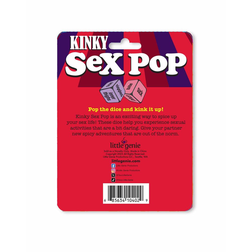 Kinky Sex Pop - Popping Dice Game - GAMES