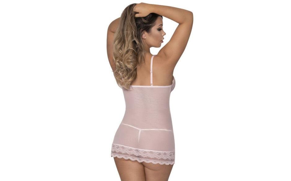 Lace Chemise and G - String Blush - Lingerie