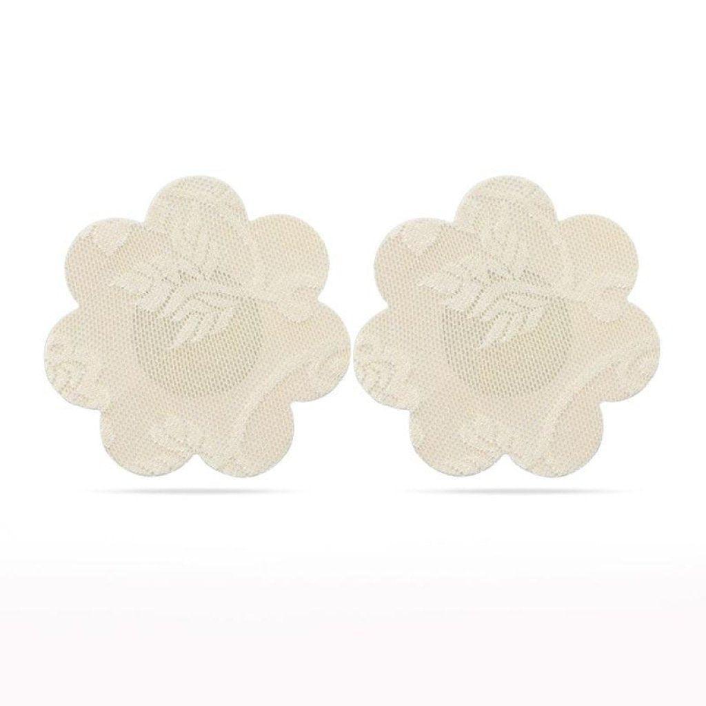 Lace Heart and Flower Nipple Pasties Twin Pk - Naughty by Nature Adult Store