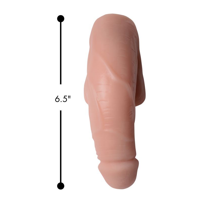 Large Bulge Soft Packer Dildo Light Skin Tone - Adult Toys