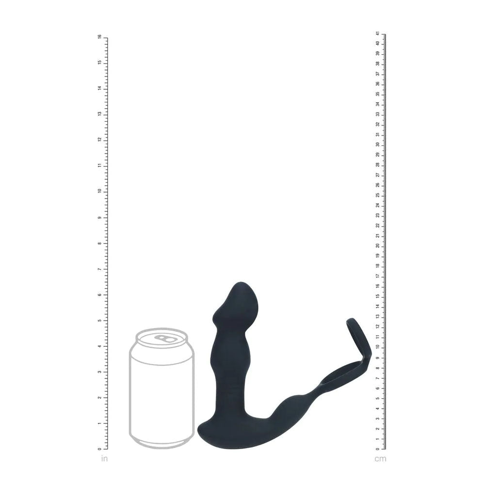 Levelz Remote Controlled Prostate Stimulator With Cock Ring - ANAL TOYS