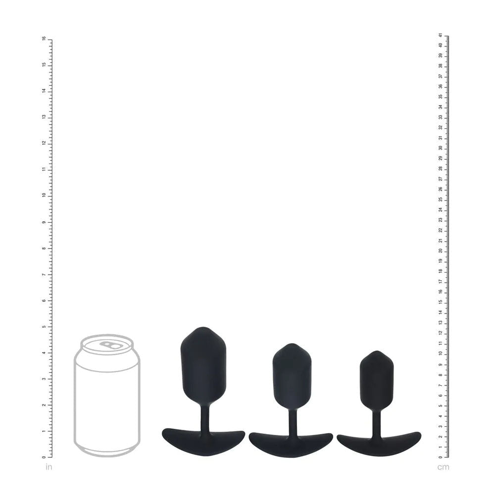 Levelz Silicone Weighted Anal Plug Training Set - ANAL TOYS