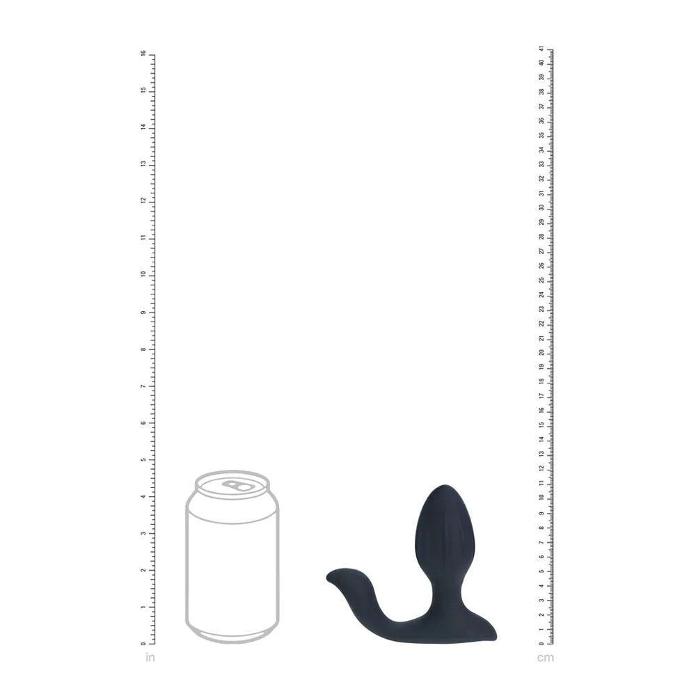 LEVELZ Vibrating Rotating Anal Plug Black 10.7cm - ANAL TOYS