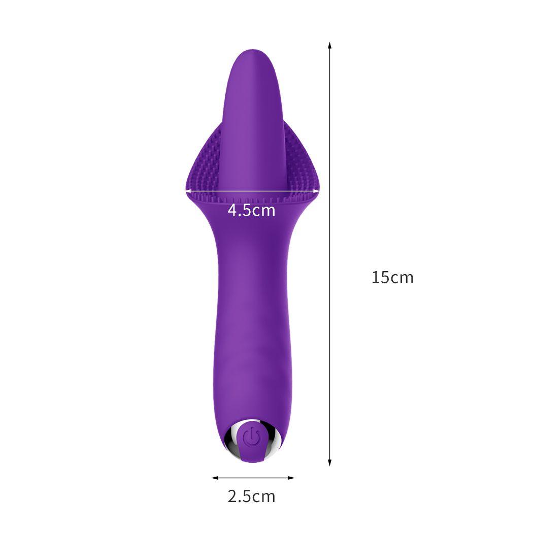 Licking Tongue GSpot Oral Rechargeable Vibrator - VIBRATORS