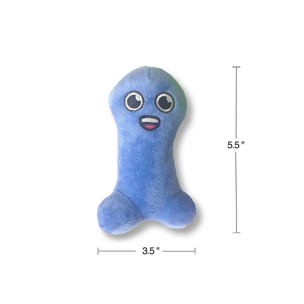 Little Genie Suck A Bag Of Dicks Plushy Pillows – Set of 5 Mini Fuzzy Toys - NOVELTIES