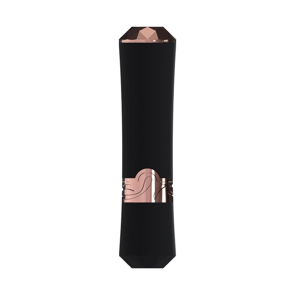 LOVELINE Dahlia - Black/Red Lipstick Vibrator - VIBRATORS