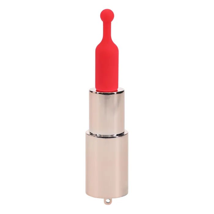 Loveline Diamond Red Lipstick Vibrator USB Rechargeable 8.3cm - VIBRATORS