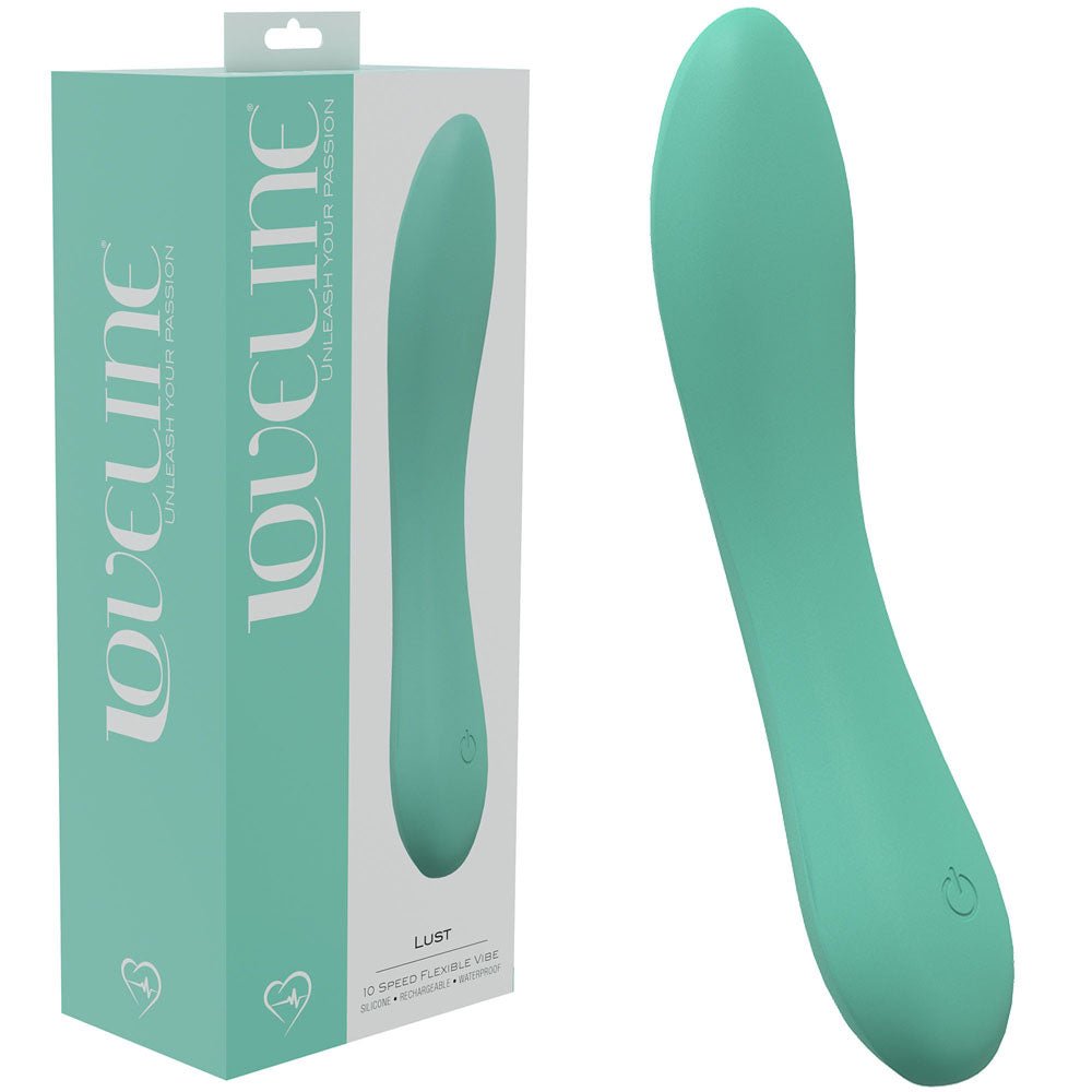 LOVELINE Lust - Green Vibrator - VIBRATORS