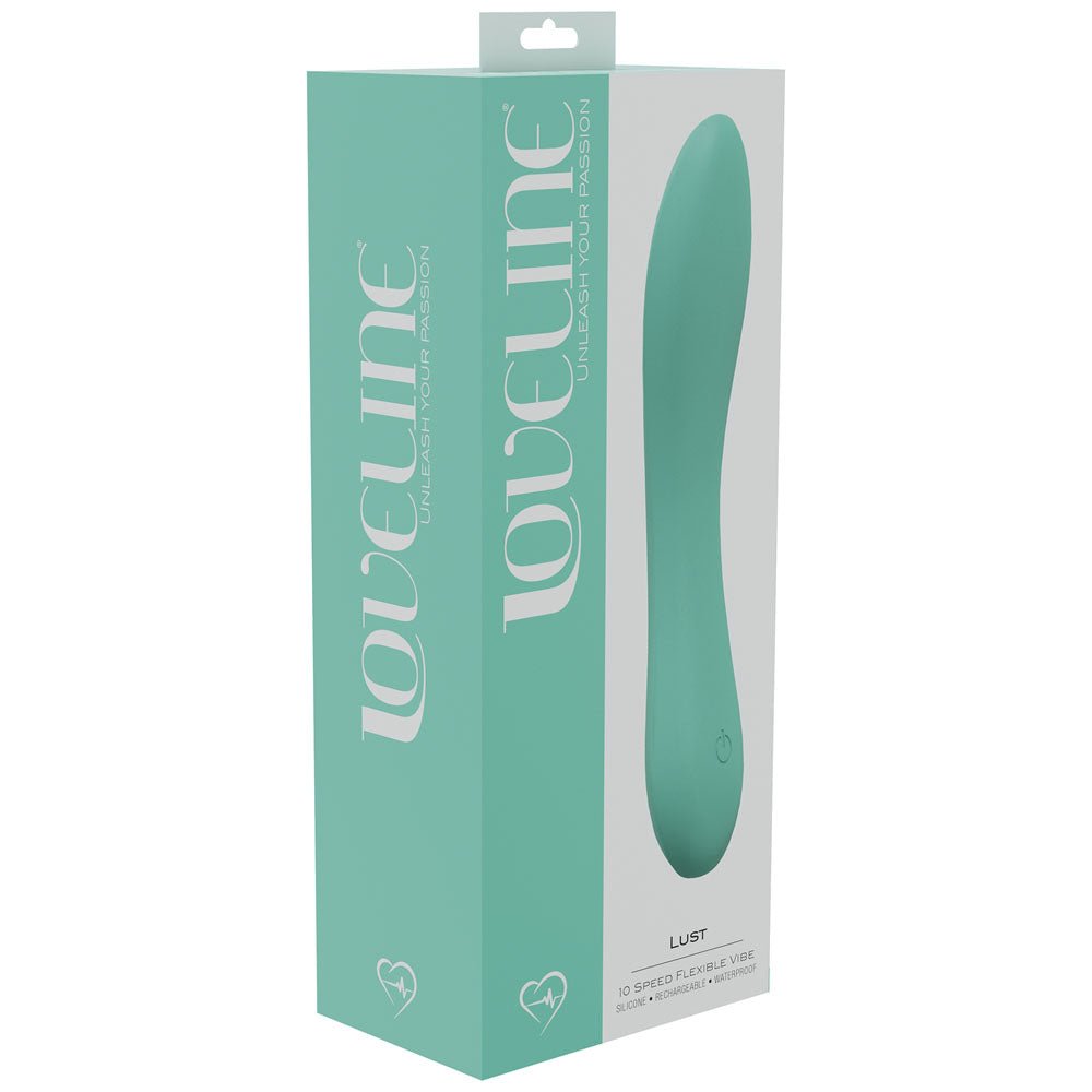 LOVELINE Lust - Green Vibrator - VIBRATORS