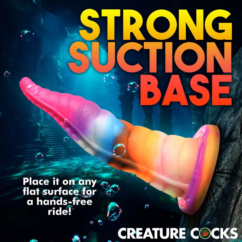 Luminoctopus GITD Tentacle Dildo - Adult Toys - Naughty by Nature Adult Store