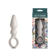 Lust - n - Dreams - Bossa - Fog - White 12.5 cm USB Rechargeable Vibrating Butt Plug - ANAL TOYS